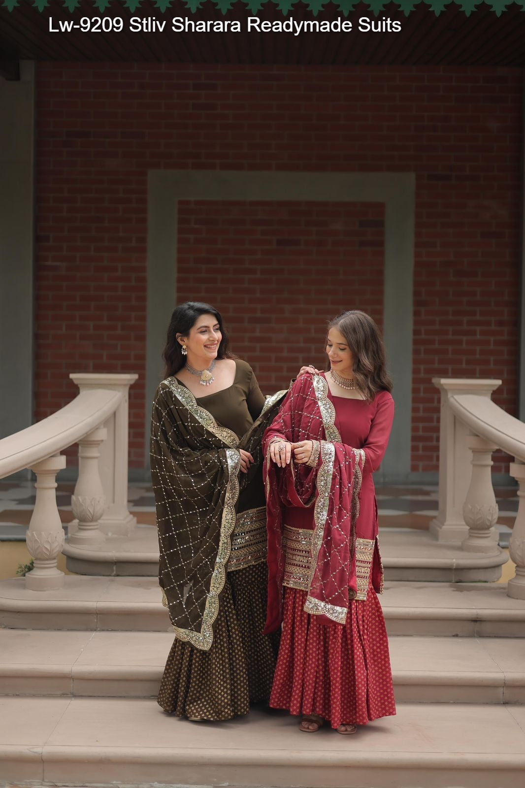 Lw-9209 Stliv Sharara Readymade Suits