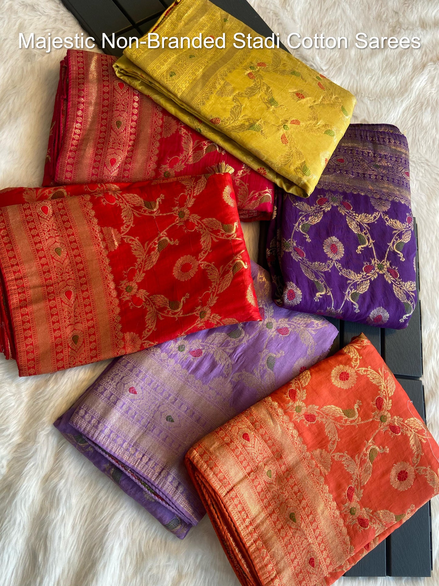 Majestic Non-Branded Stadi Cotton Sarees