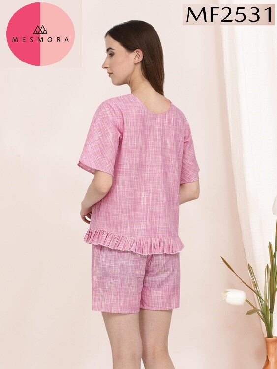 Mf2531 Msm Short Night Suits