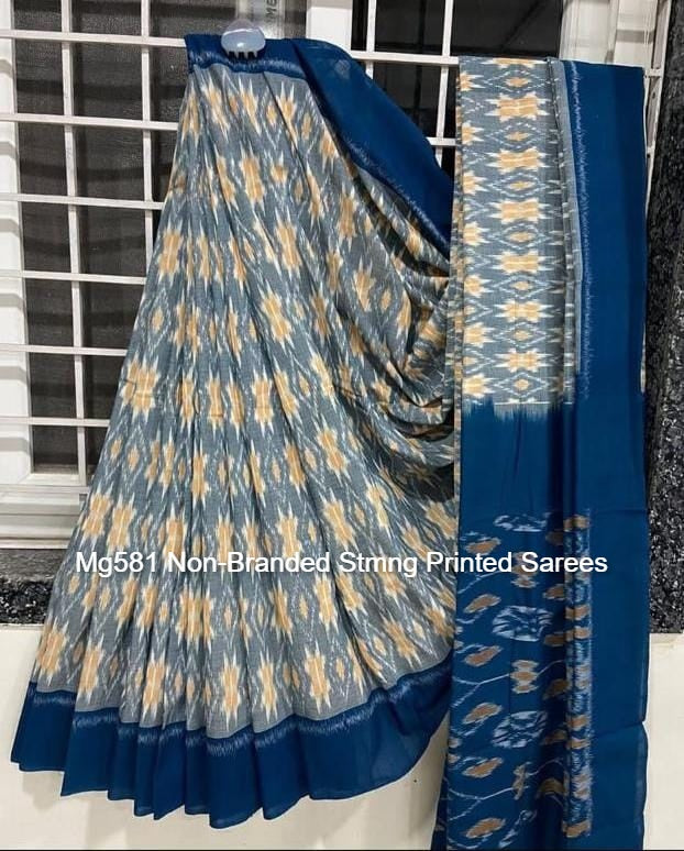 Mg581 Non-Branded Stmng Printed Sarees