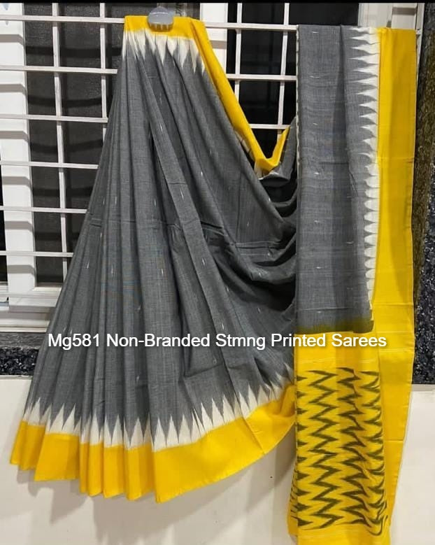 Mg581 Non-Branded Stmng Printed Sarees
