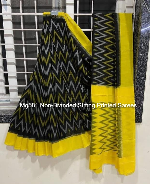 Mg581 Non-Branded Stmng Printed Sarees