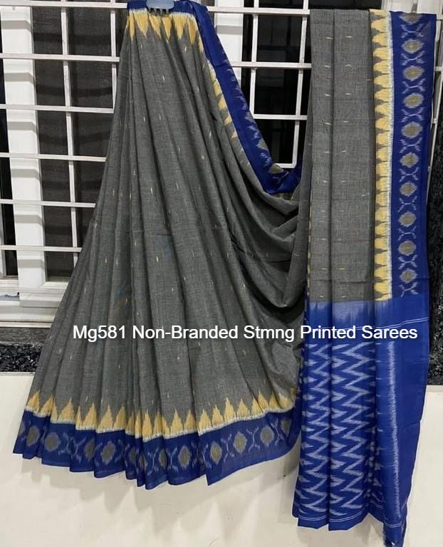 Mg581 Non-Branded Stmng Printed Sarees