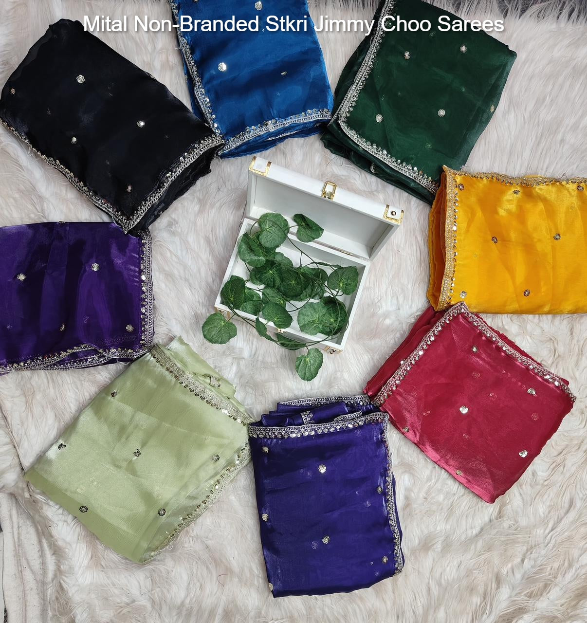 Mital Non-Branded Stkri Jimmy Choo Sarees