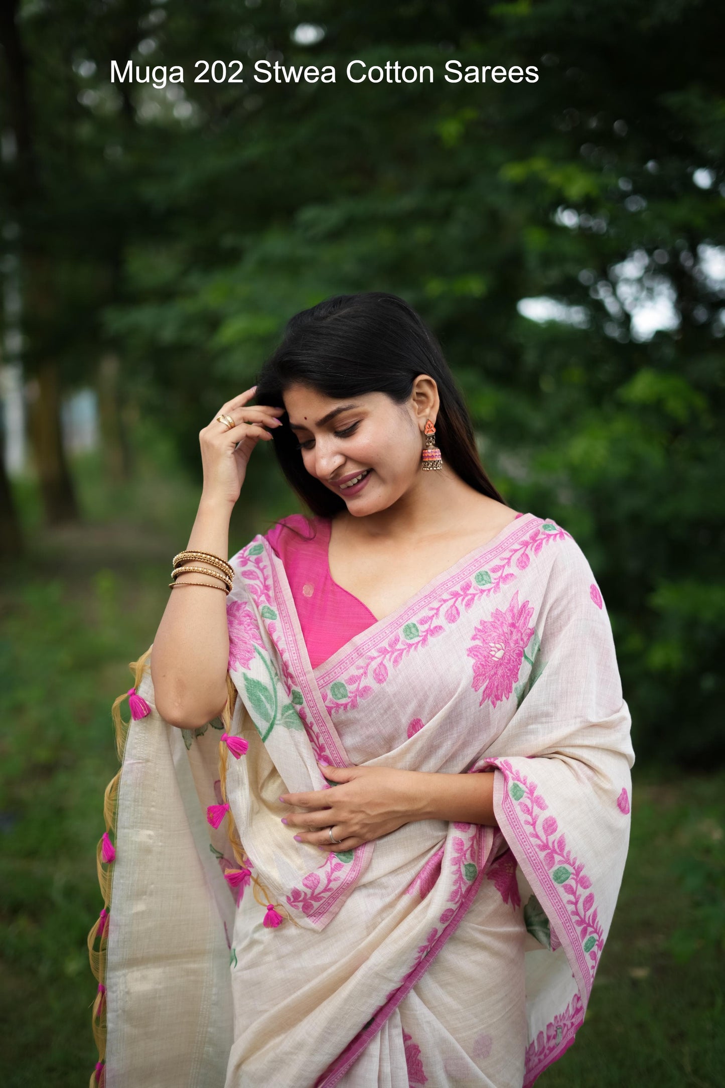 Muga 202 Stwea Cotton Sarees