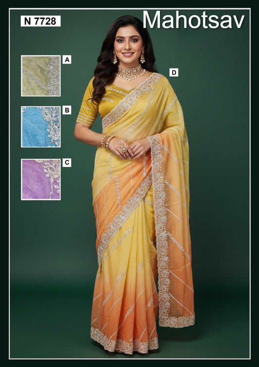 N7728 Rishita Vol 02 Mahotsav Silk Sarees