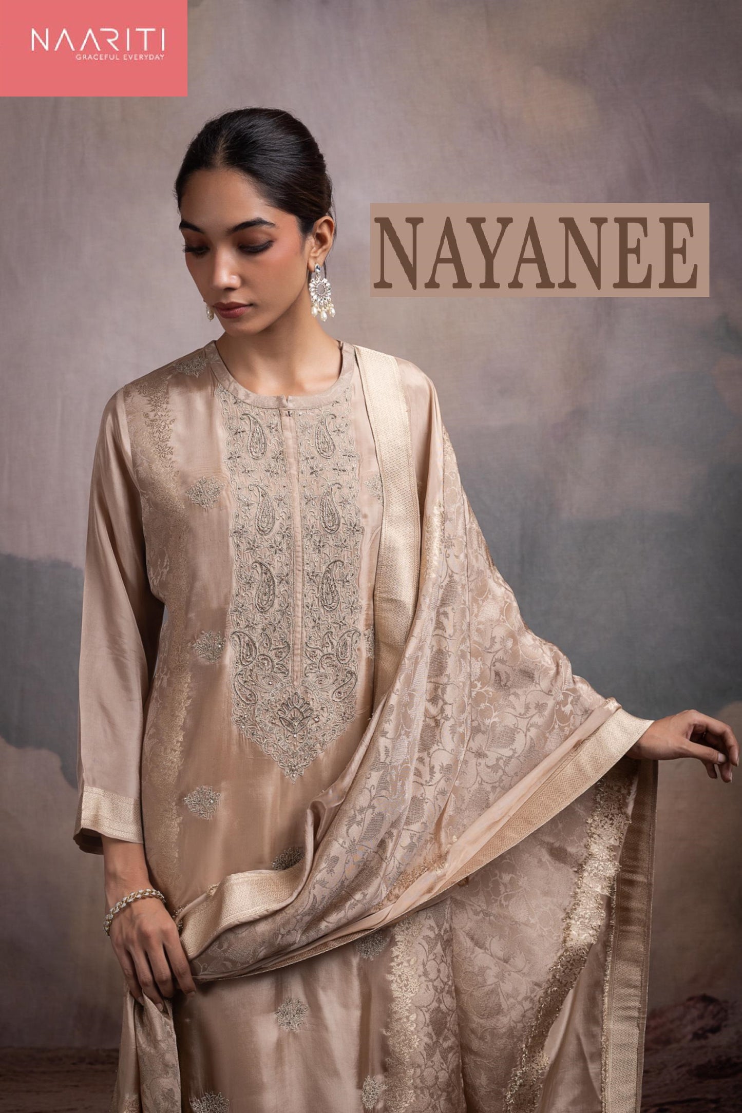 Nayanee Naariti Pure Silk Unstitched Suits