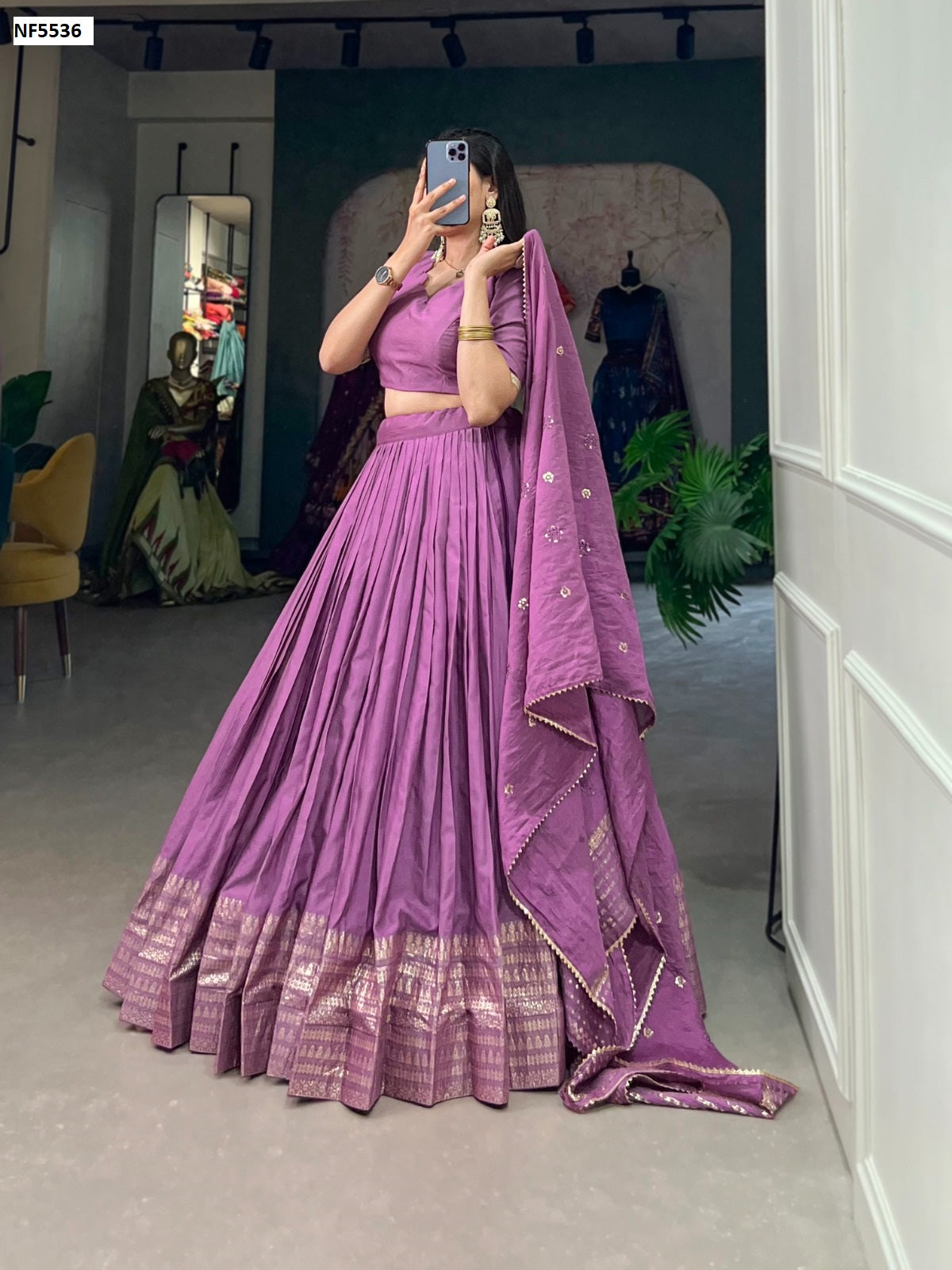 Nf5536 Vmk. Lehenga Choli