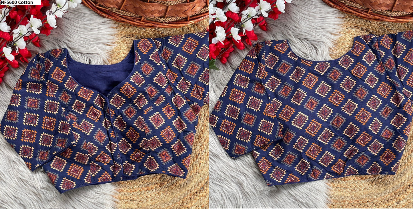 Nf5600 Cotton Vmk Blouse