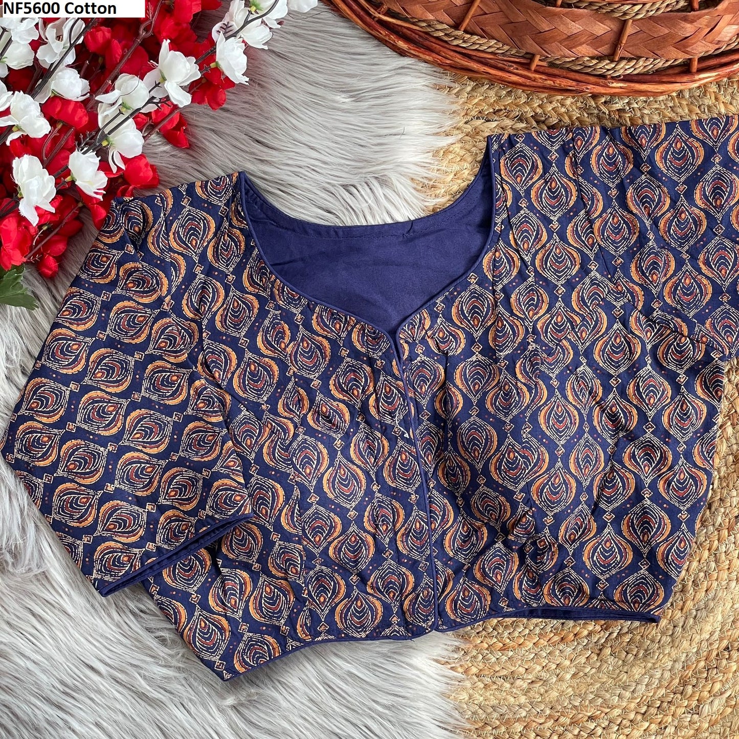 Nf5600 Cotton Vmk Blouse