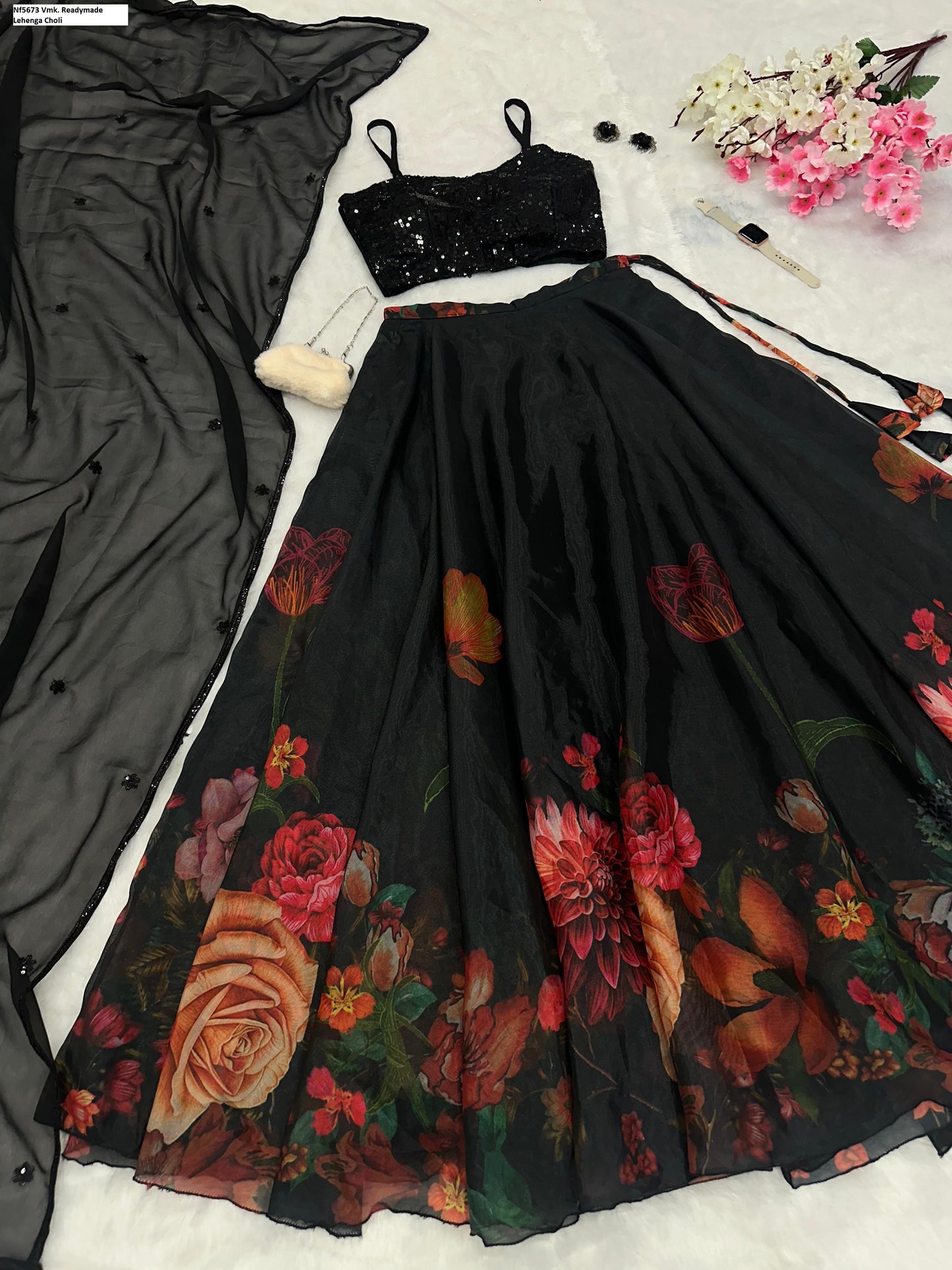 Nf5673 Vmk. Readymade Lehenga Choli