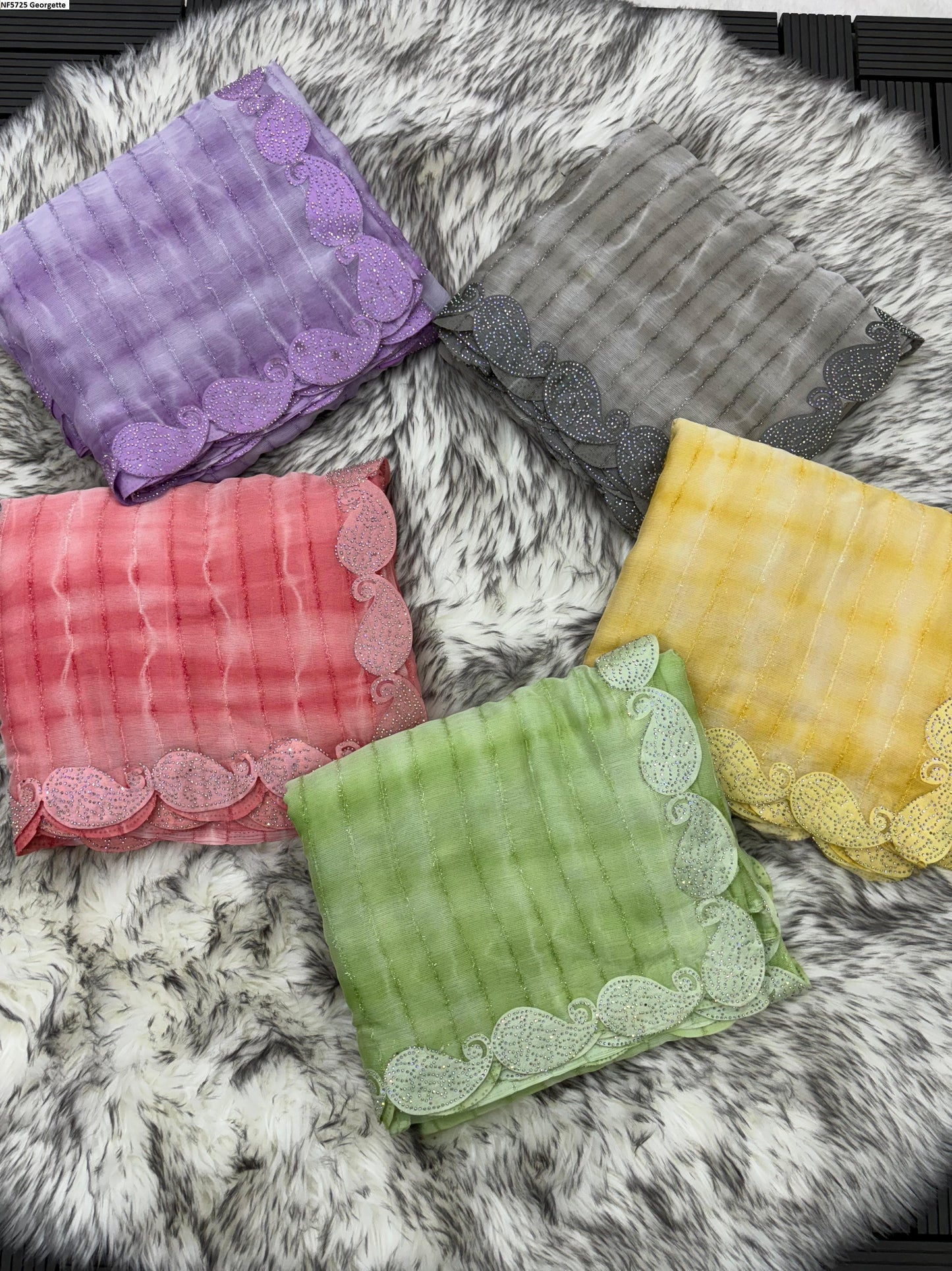 Nf5725 Georgette Vmk. Sarees