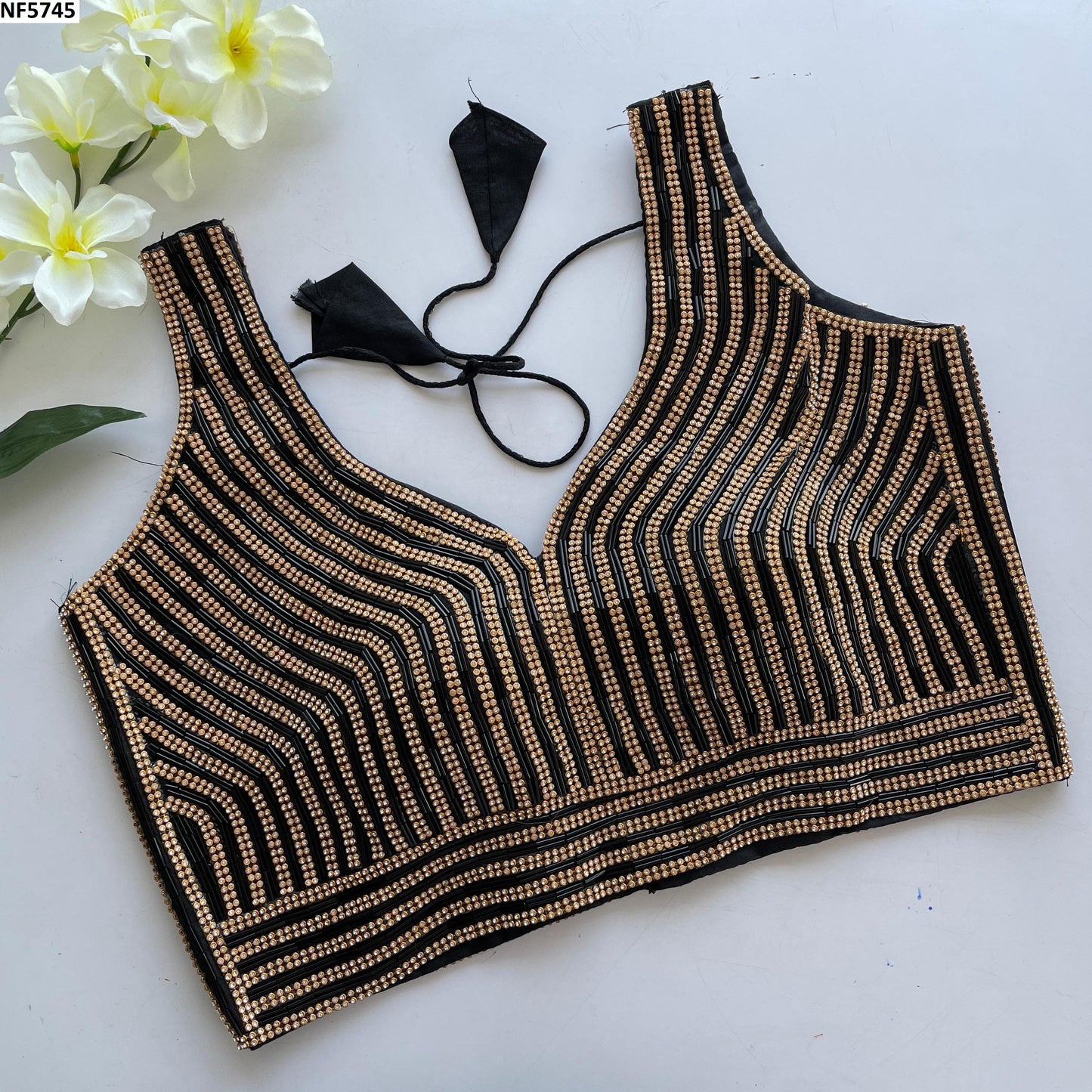 Nf5745 Vmk. Pearl Work Blouse