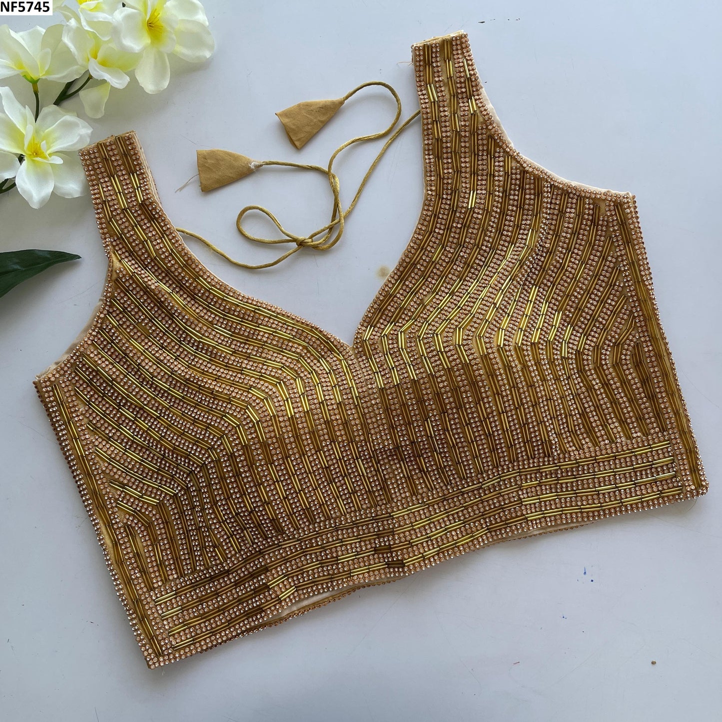 Nf5745 Vmk. Pearl Work Blouse