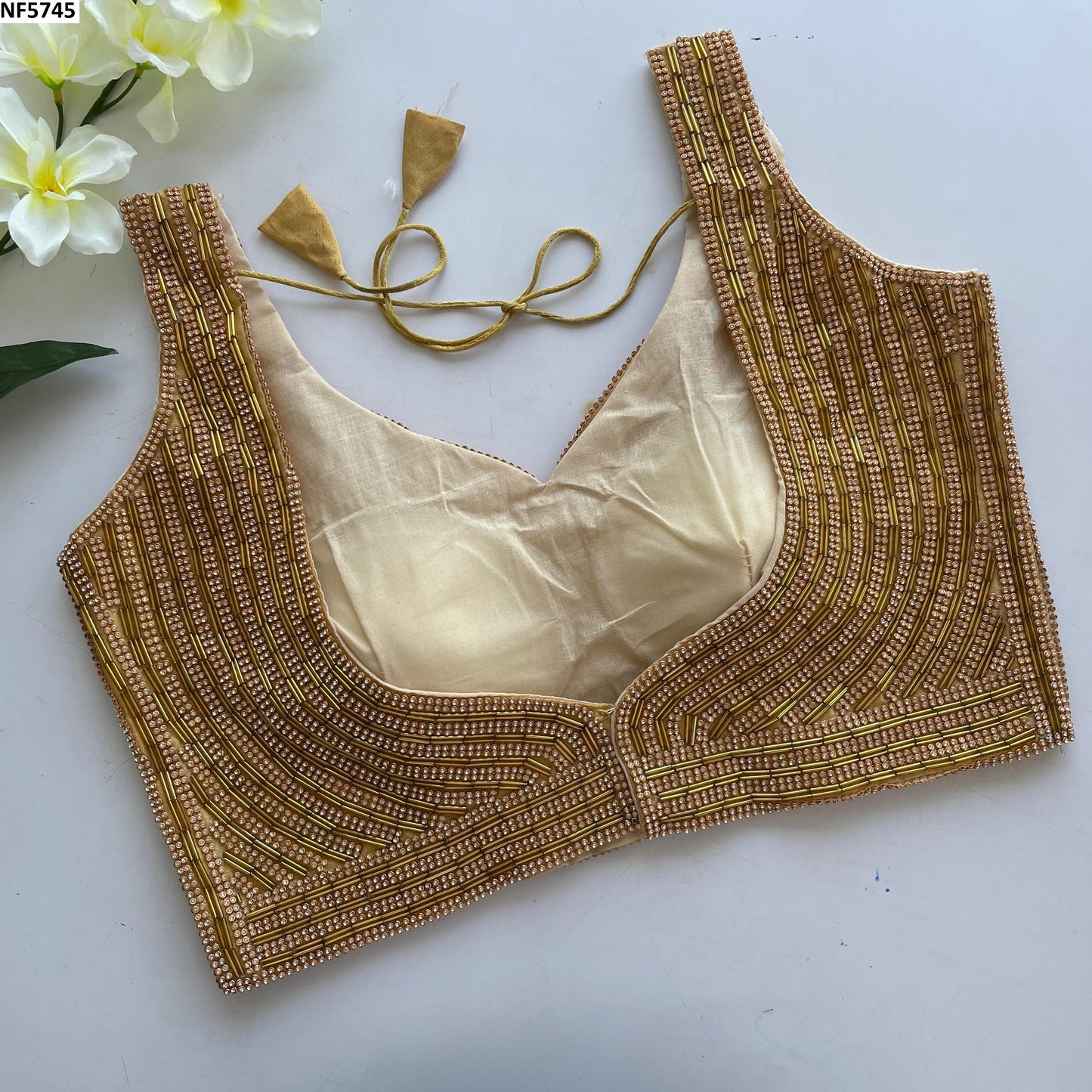 Nf5745 Vmk. Pearl Work Blouse