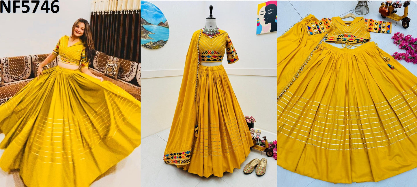 Nf5746 Vmk. Cotton Chaniya Choli