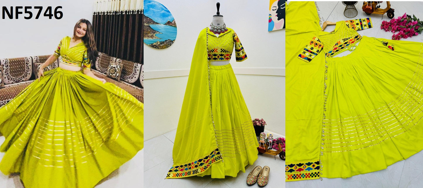 Nf5746 Vmk. Cotton Chaniya Choli