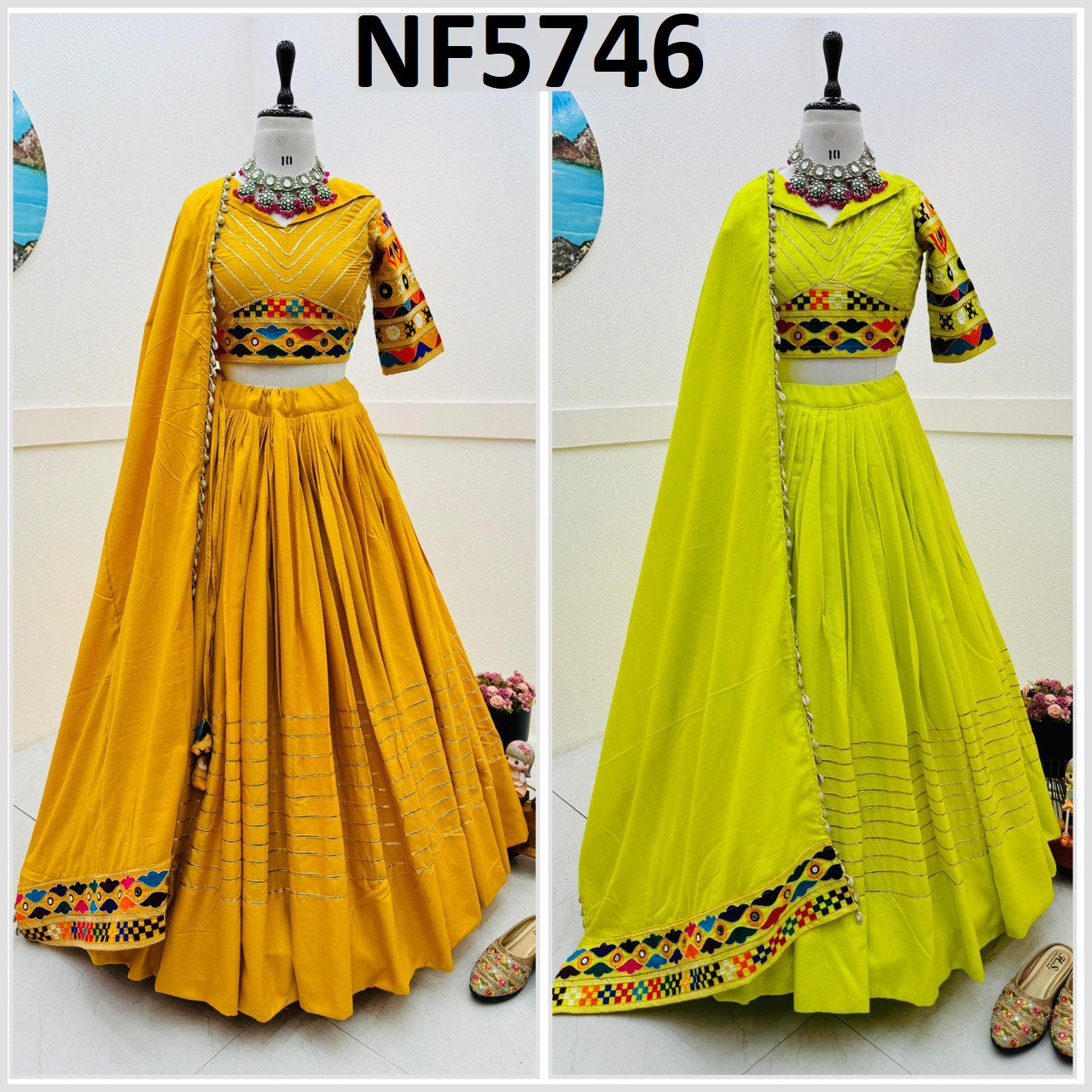 Nf5746 Vmk. Cotton Chaniya Choli