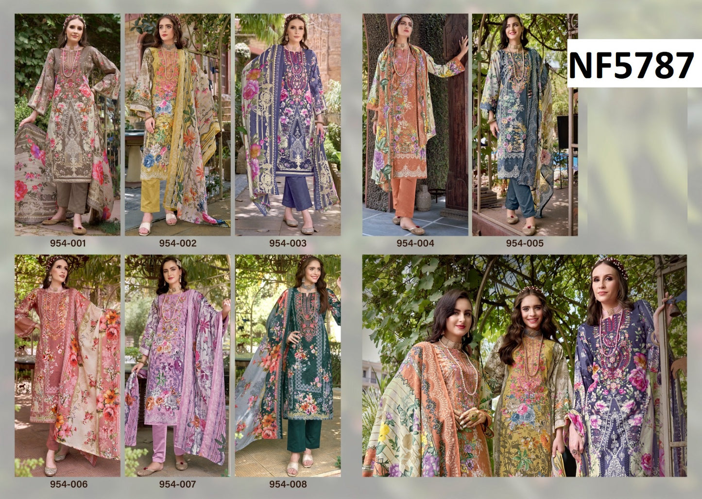 Nf5787 Vmk. Karachi Unstitched Suits
