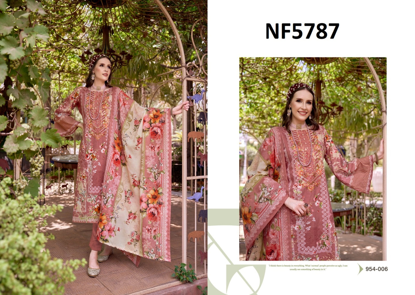 Nf5787 Vmk. Karachi Unstitched Suits