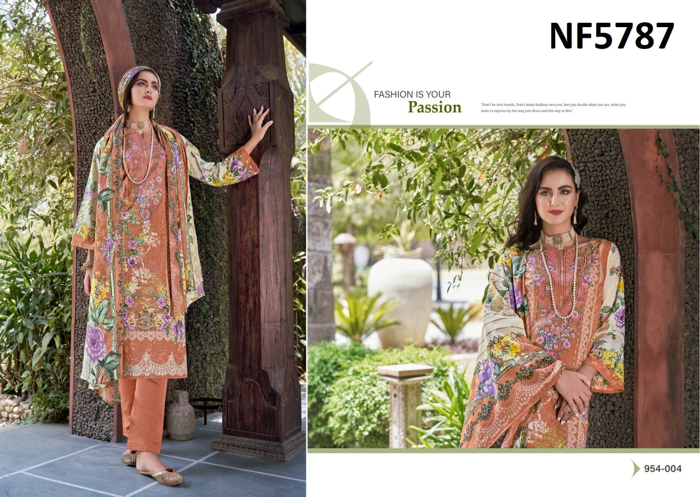 Nf5787 Vmk. Karachi Unstitched Suits