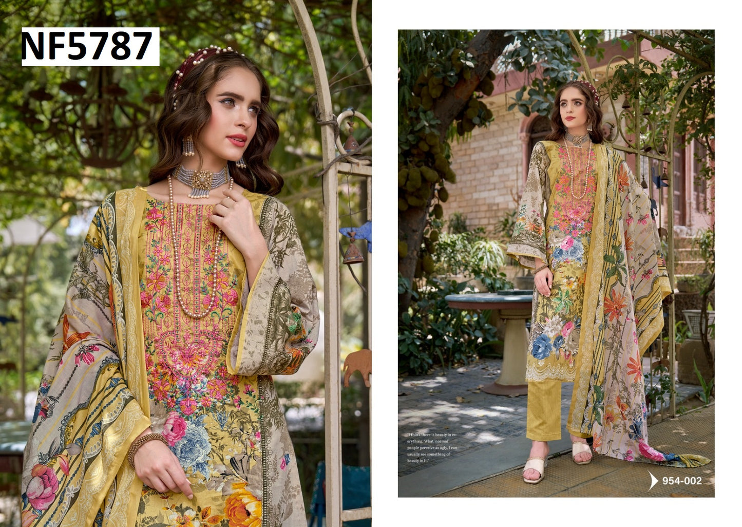 Nf5787 Vmk. Karachi Unstitched Suits