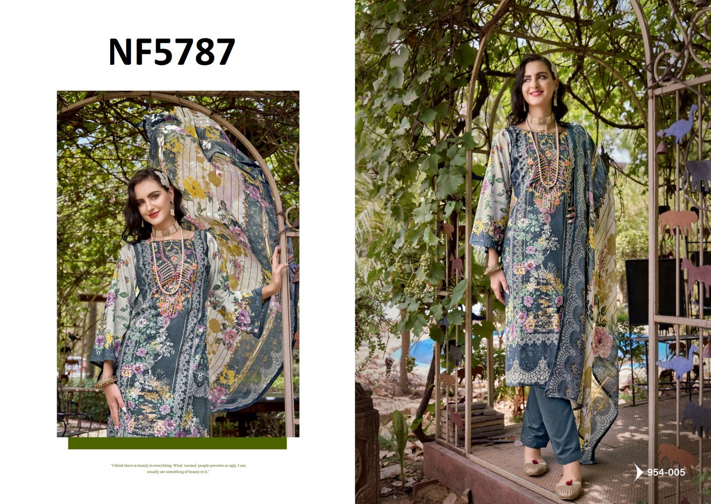 Nf5787 Vmk. Karachi Unstitched Suits