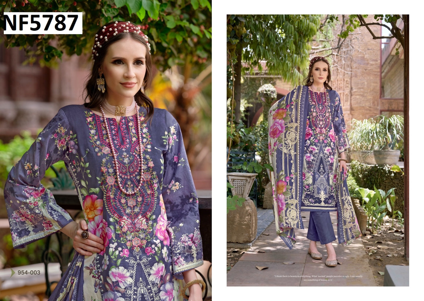 Nf5787 Vmk. Karachi Unstitched Suits