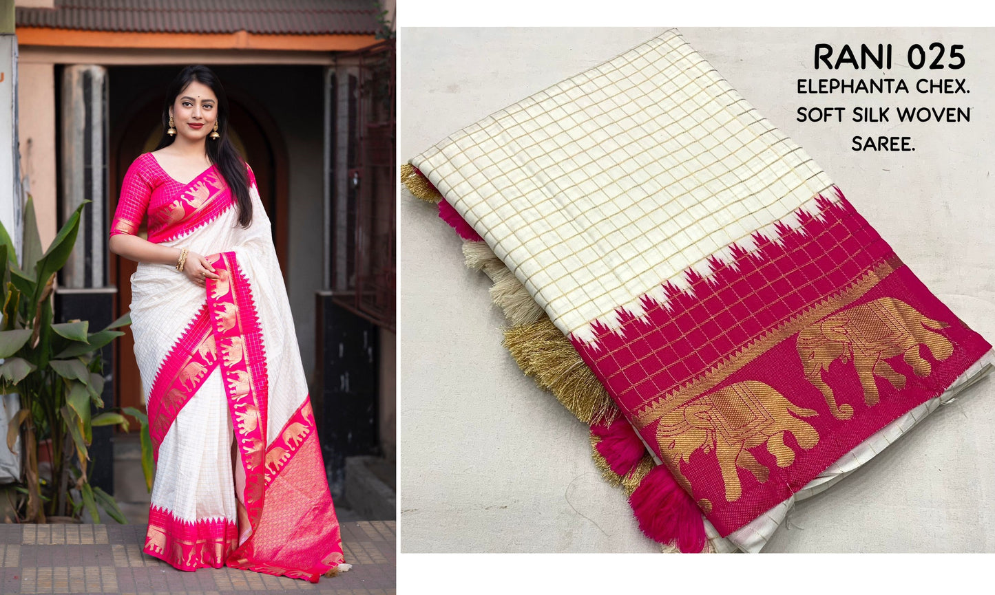 Nf5848 Vmk. Zari Woven Sarees