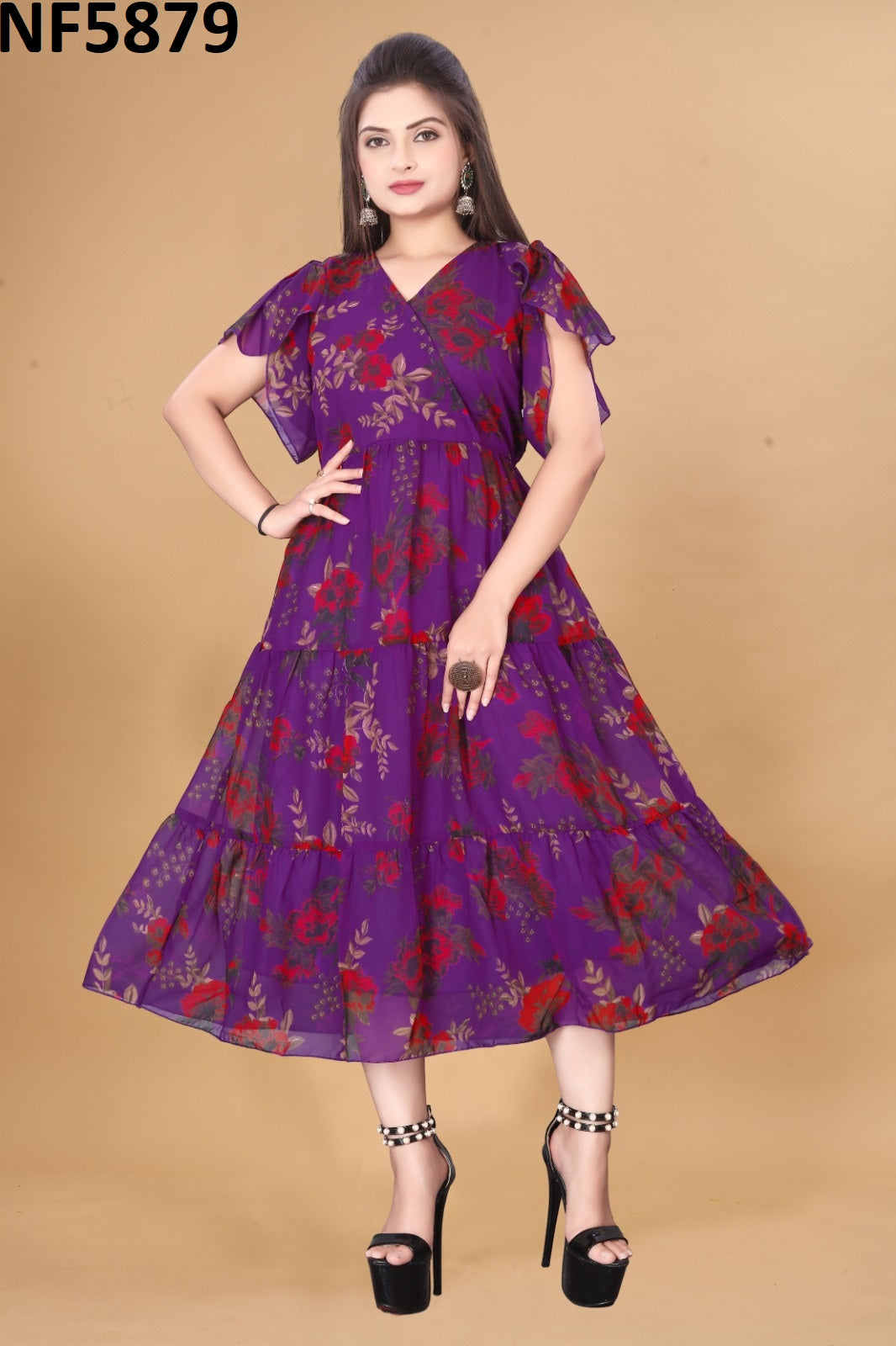 Nf5879 Vmk Printed One Piece