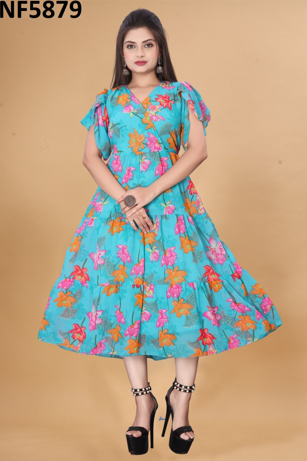 Nf5879 Vmk Printed One Piece