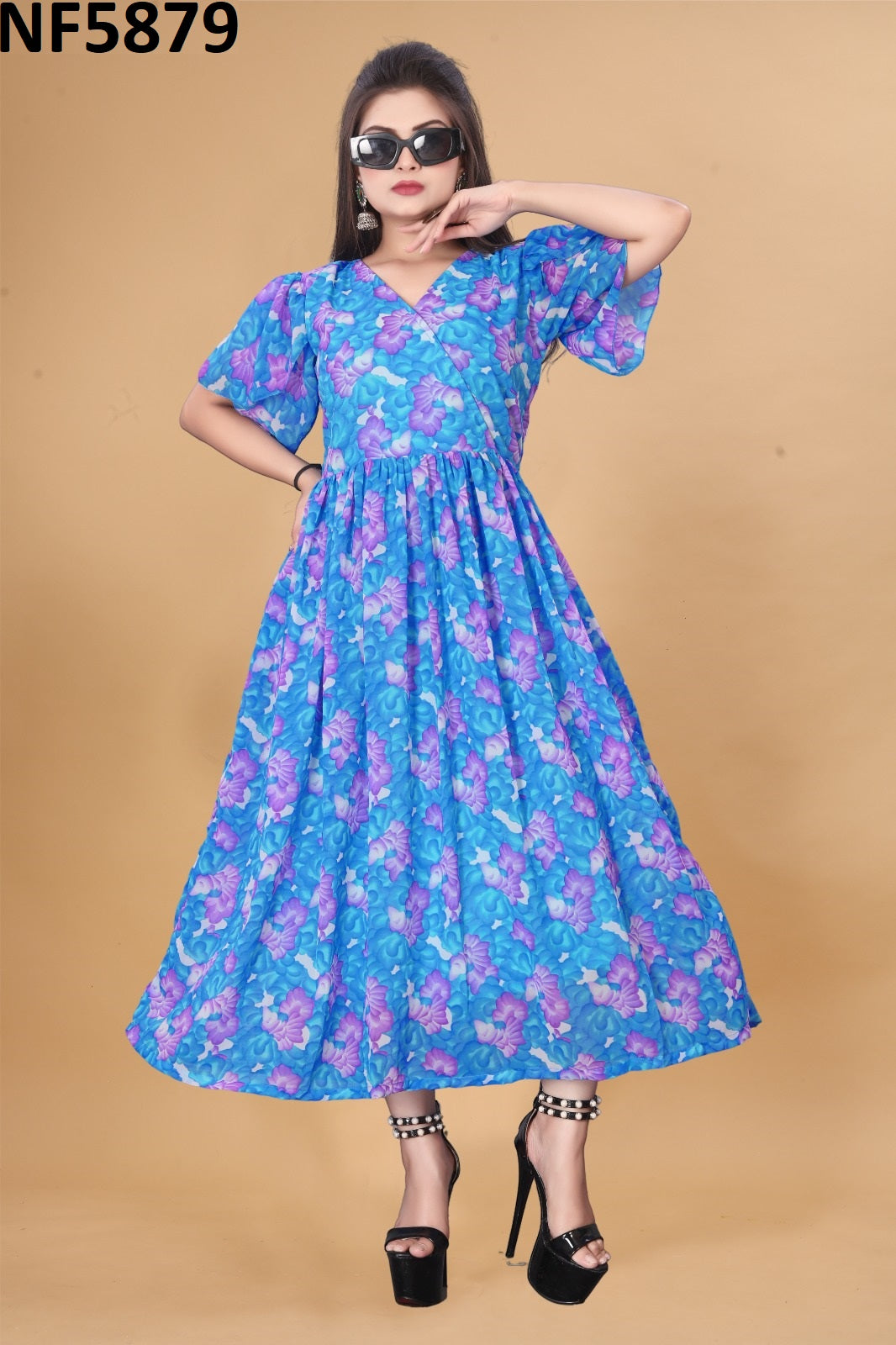 Nf5879 Vmk Printed One Piece
