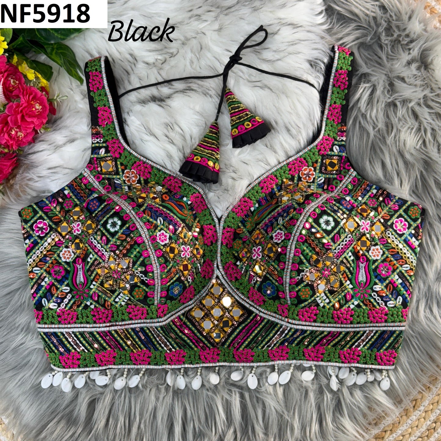 Nf5918 Vmk. Handmirror Work Blouse