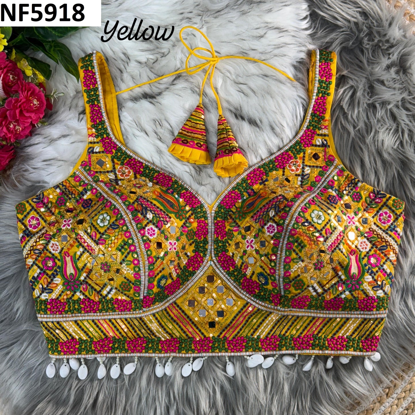 Nf5918 Vmk. Handmirror Work Blouse