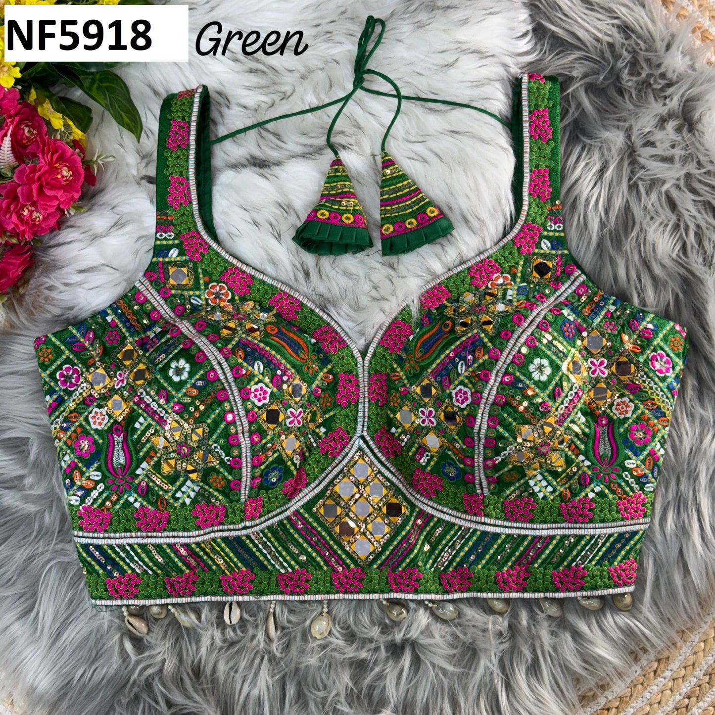 Nf5918 Vmk. Handmirror Work Blouse