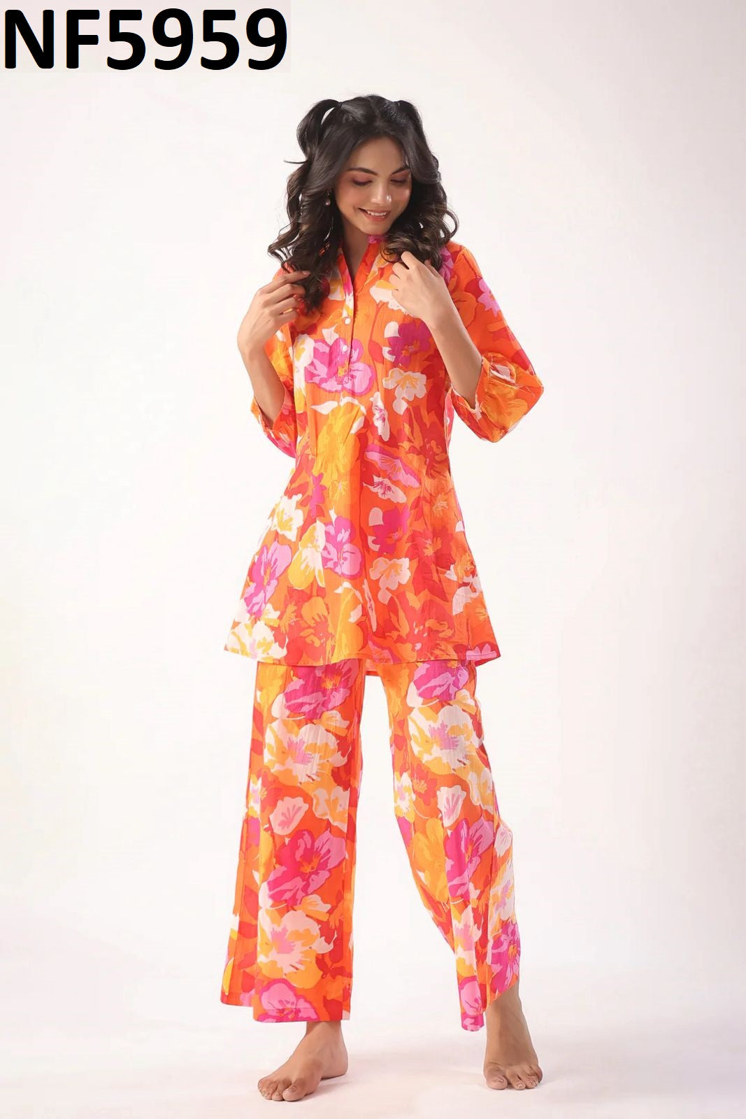 Nf5959 Vmk Cotton Co Ord Set