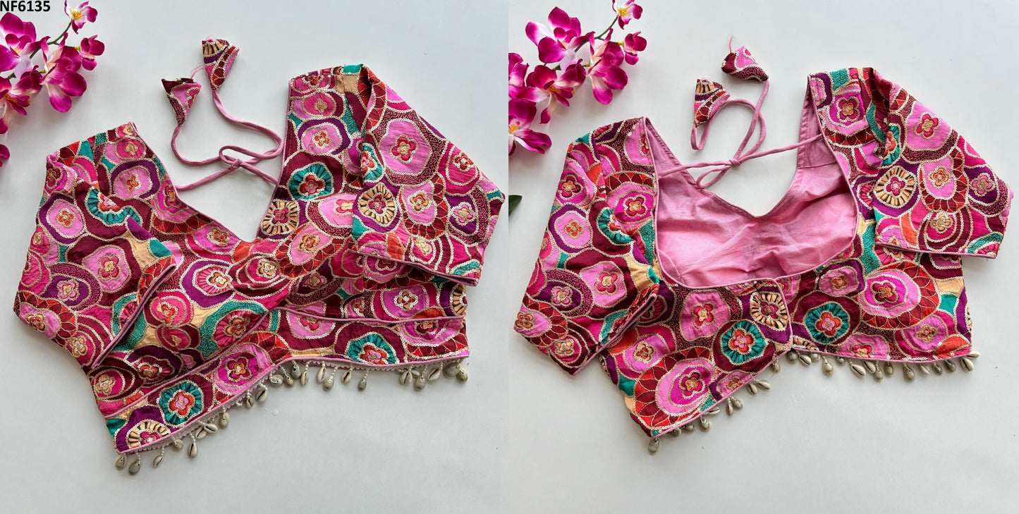 Nf6135 Vmk Kaudi Lace Blouse