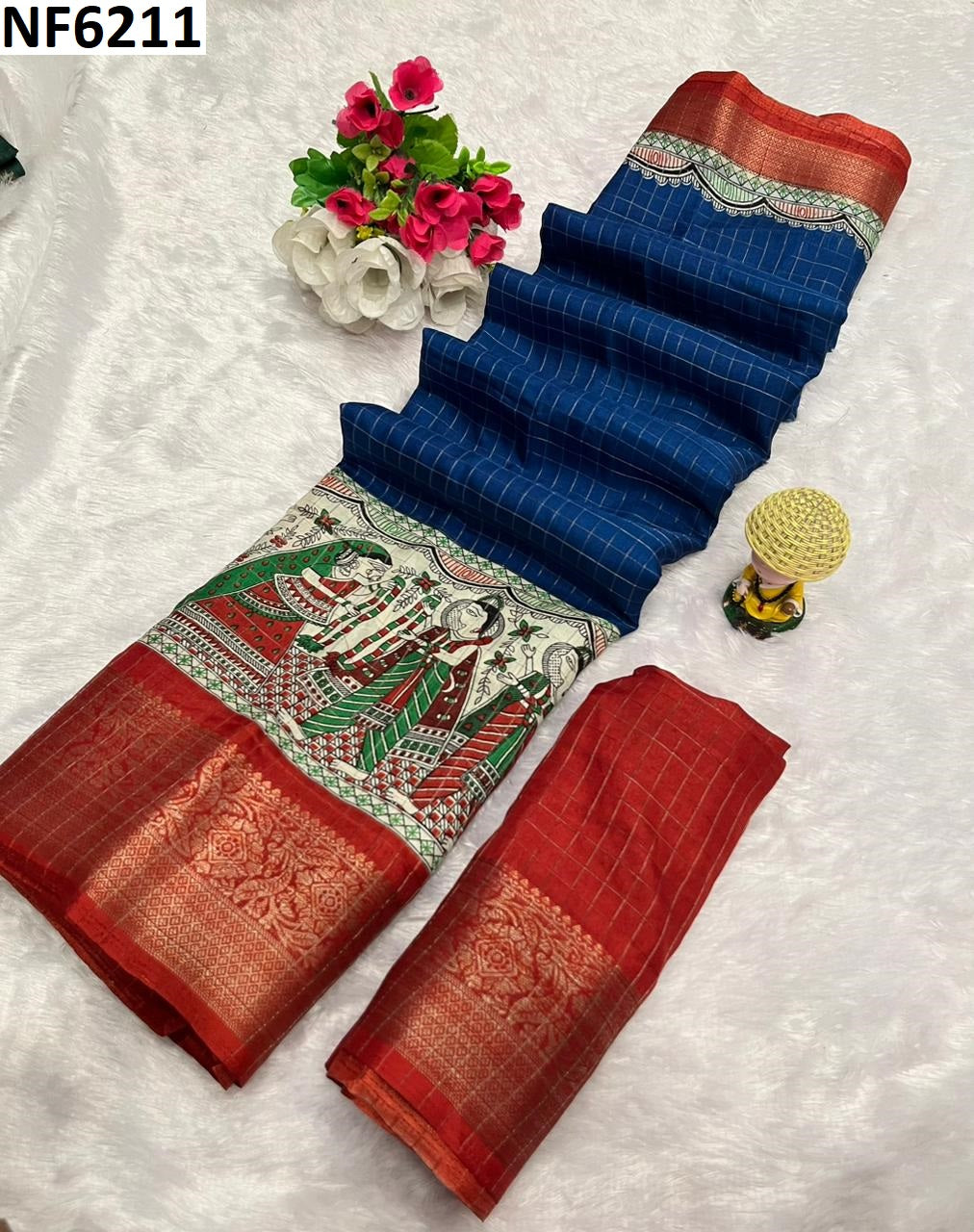 Nf6211 Vmk Dola Silk Sarees