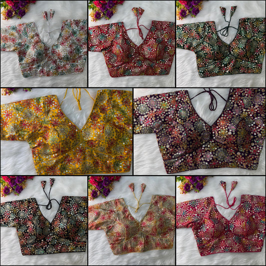 Nf6214 Vmk. Partywear Blouse