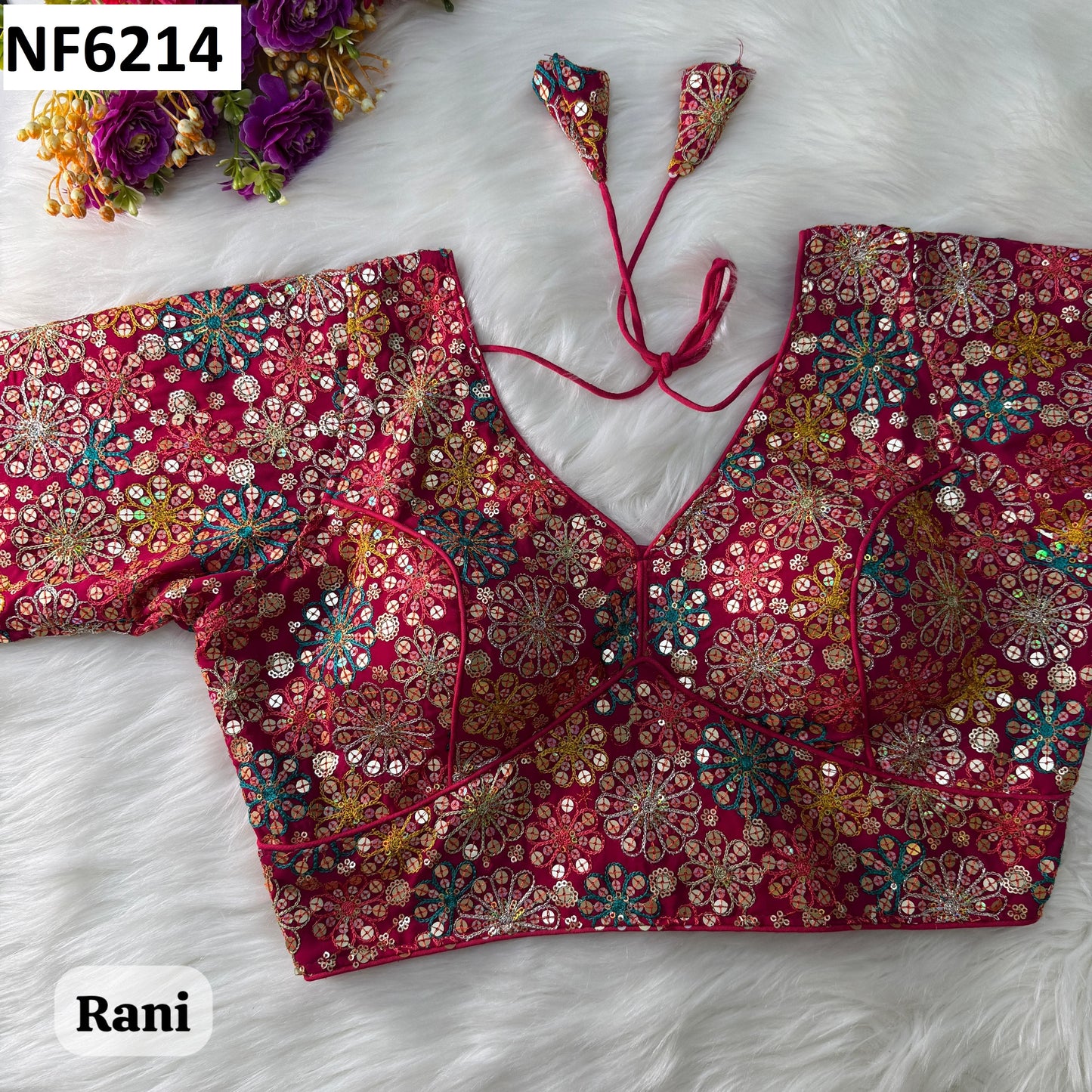Nf6214 Vmk. Partywear Blouse
