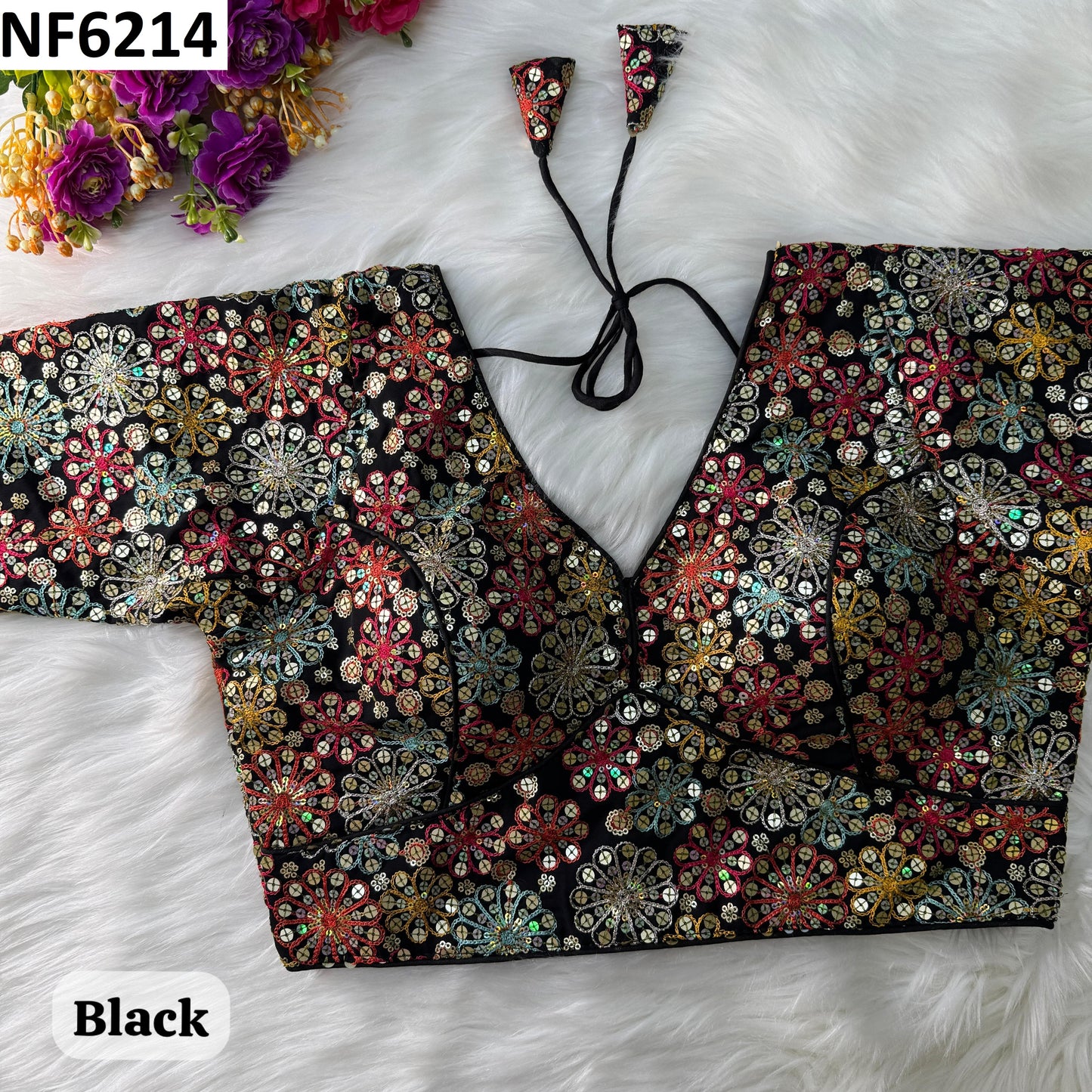 Nf6214 Vmk. Partywear Blouse