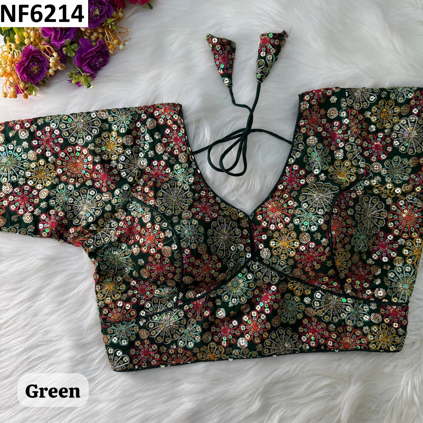 Nf6214 Vmk. Partywear Blouse