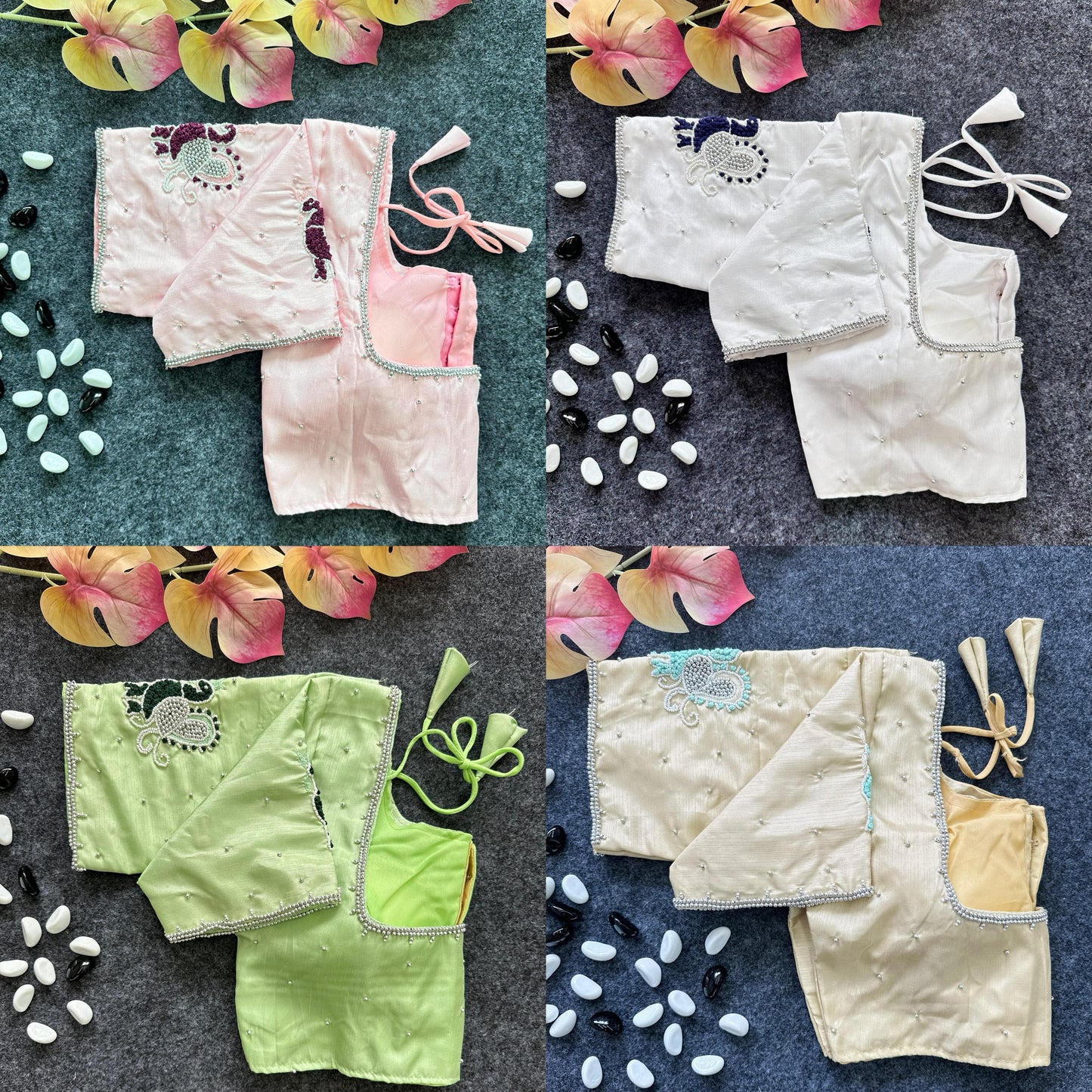 Nf6226 Vmk Handwork Blouse