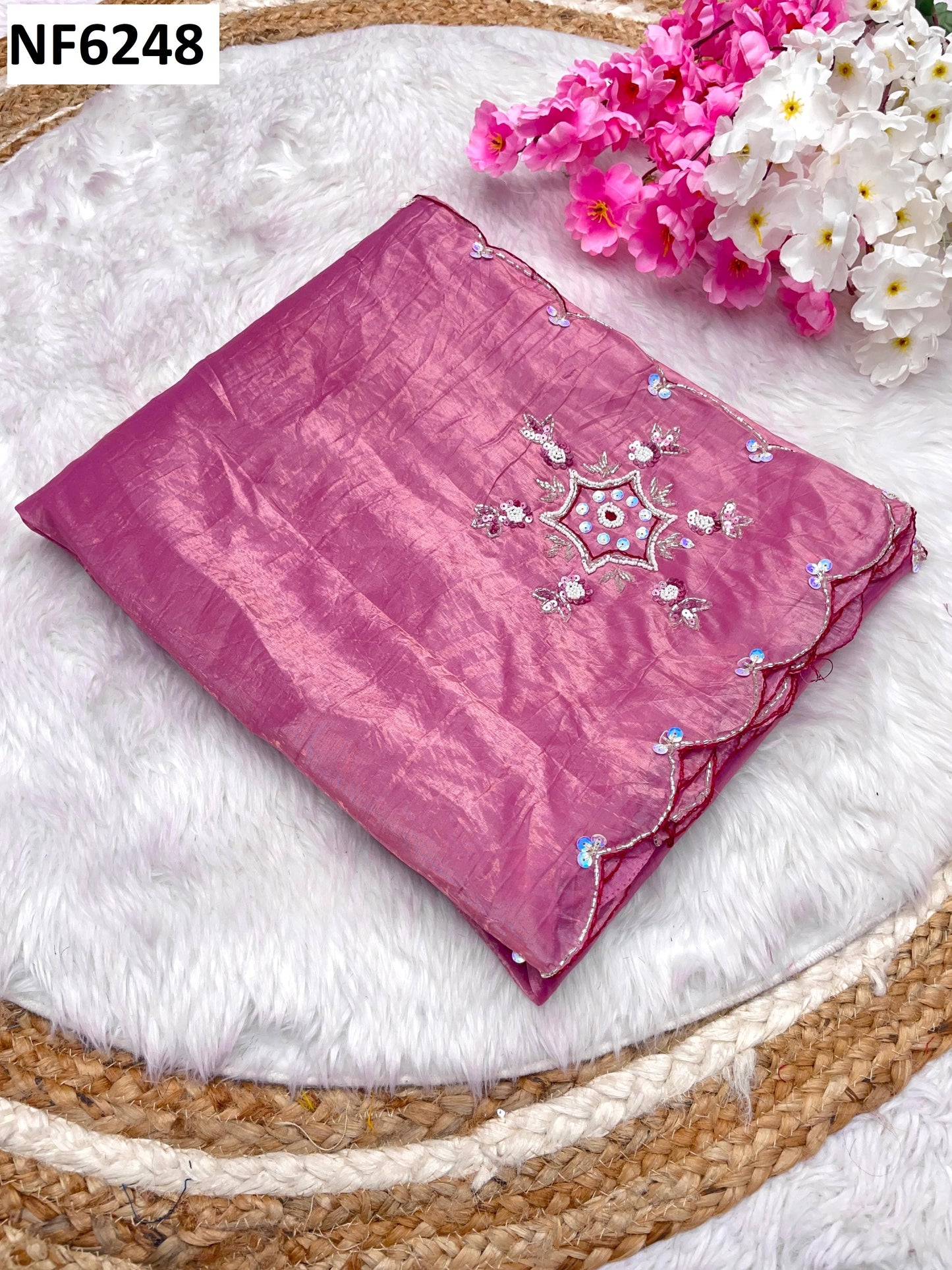 Nf6248 Vmk. Khatli Work Sarees