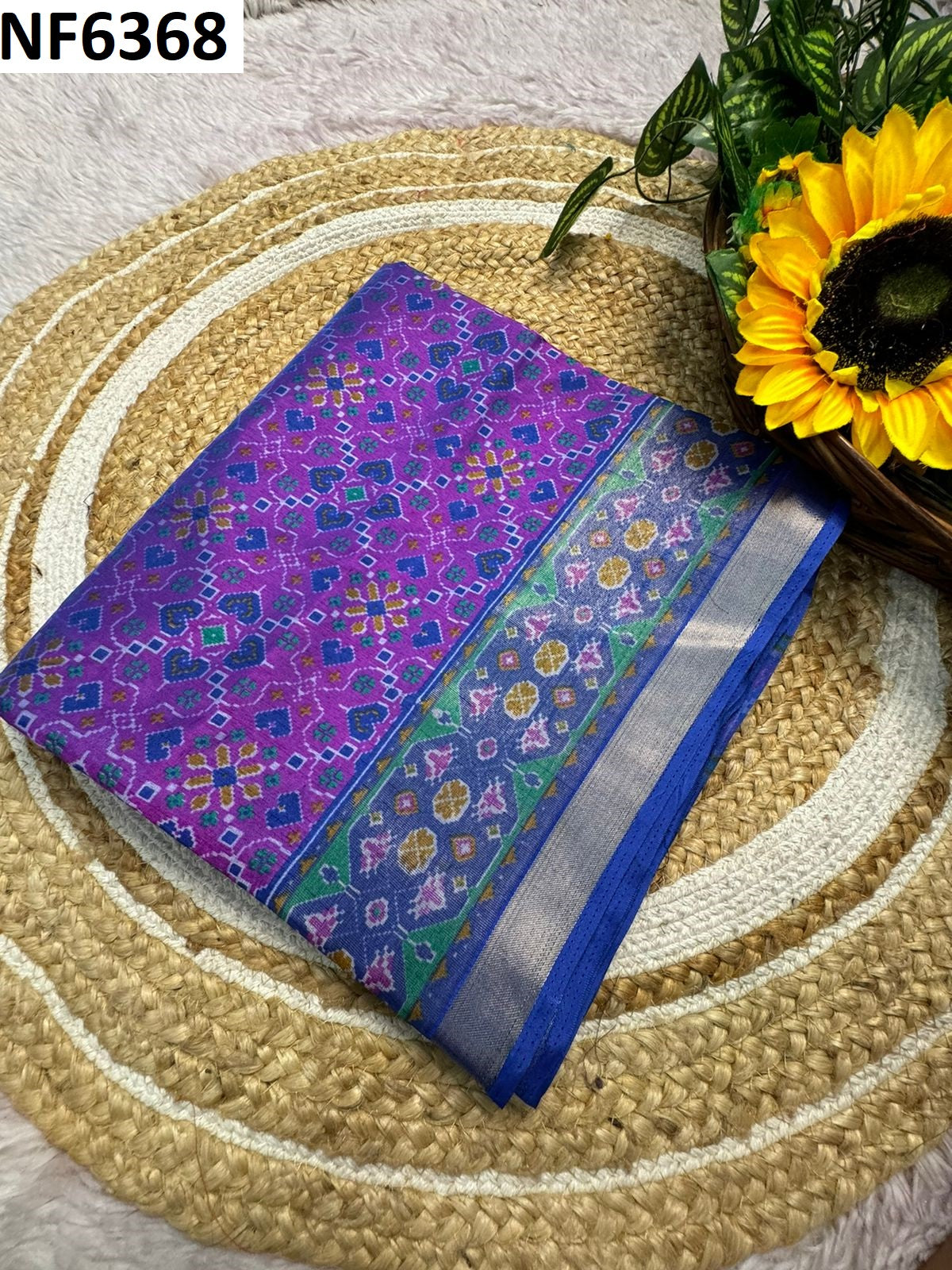 Nf6368 Vmk. Semi Silk Sarees