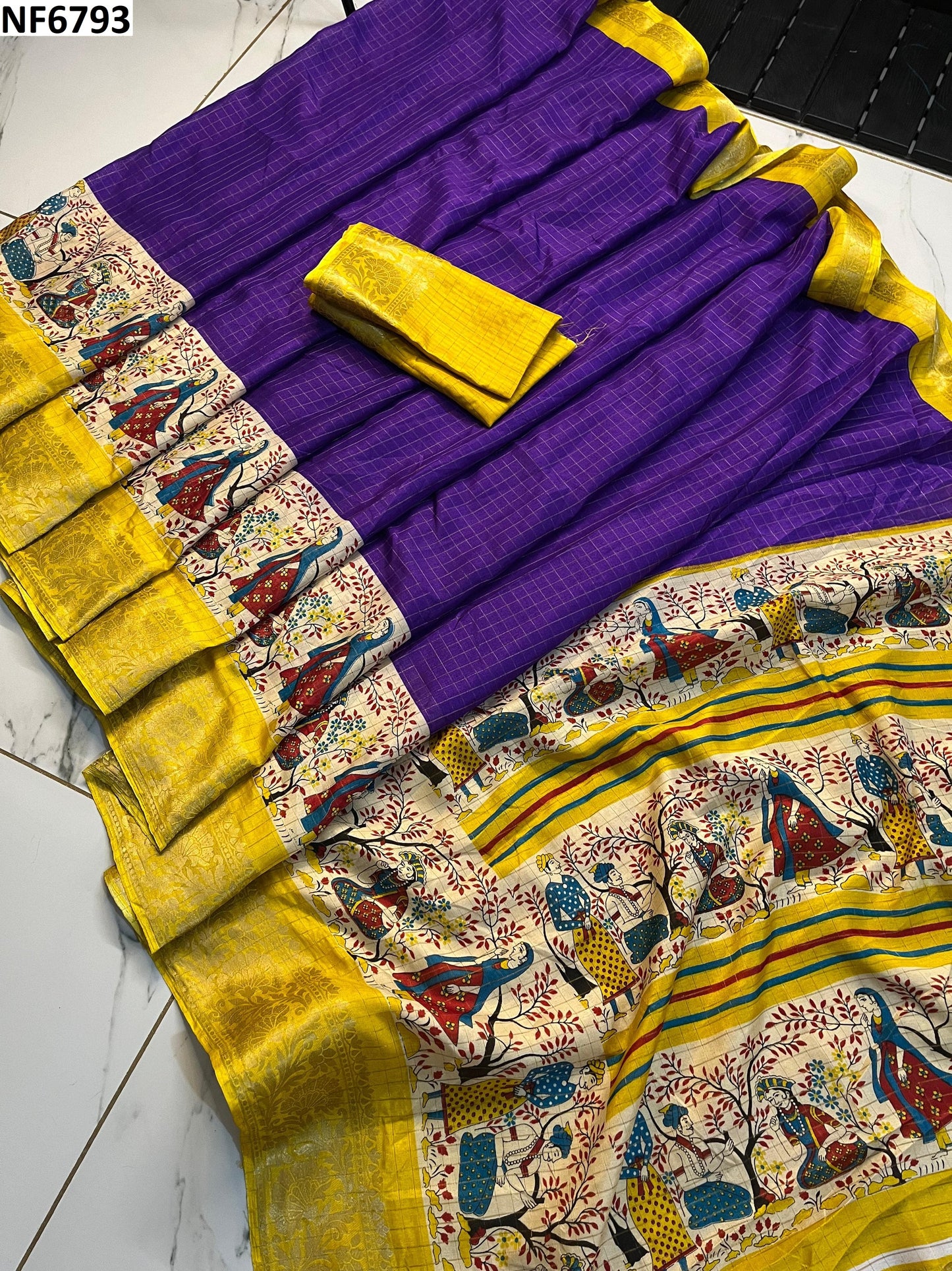 Nf6793 Vmk Jacquard Sarees