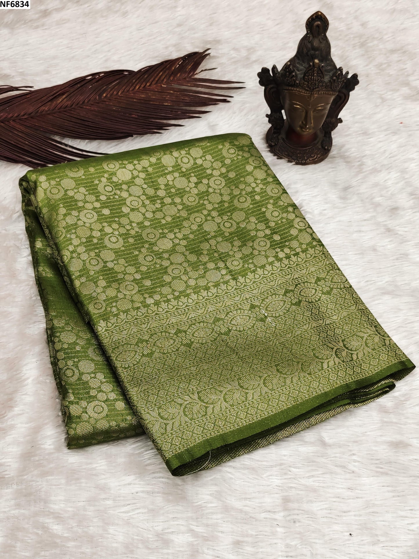 Nf6834 Vmk. Jacquard Sarees