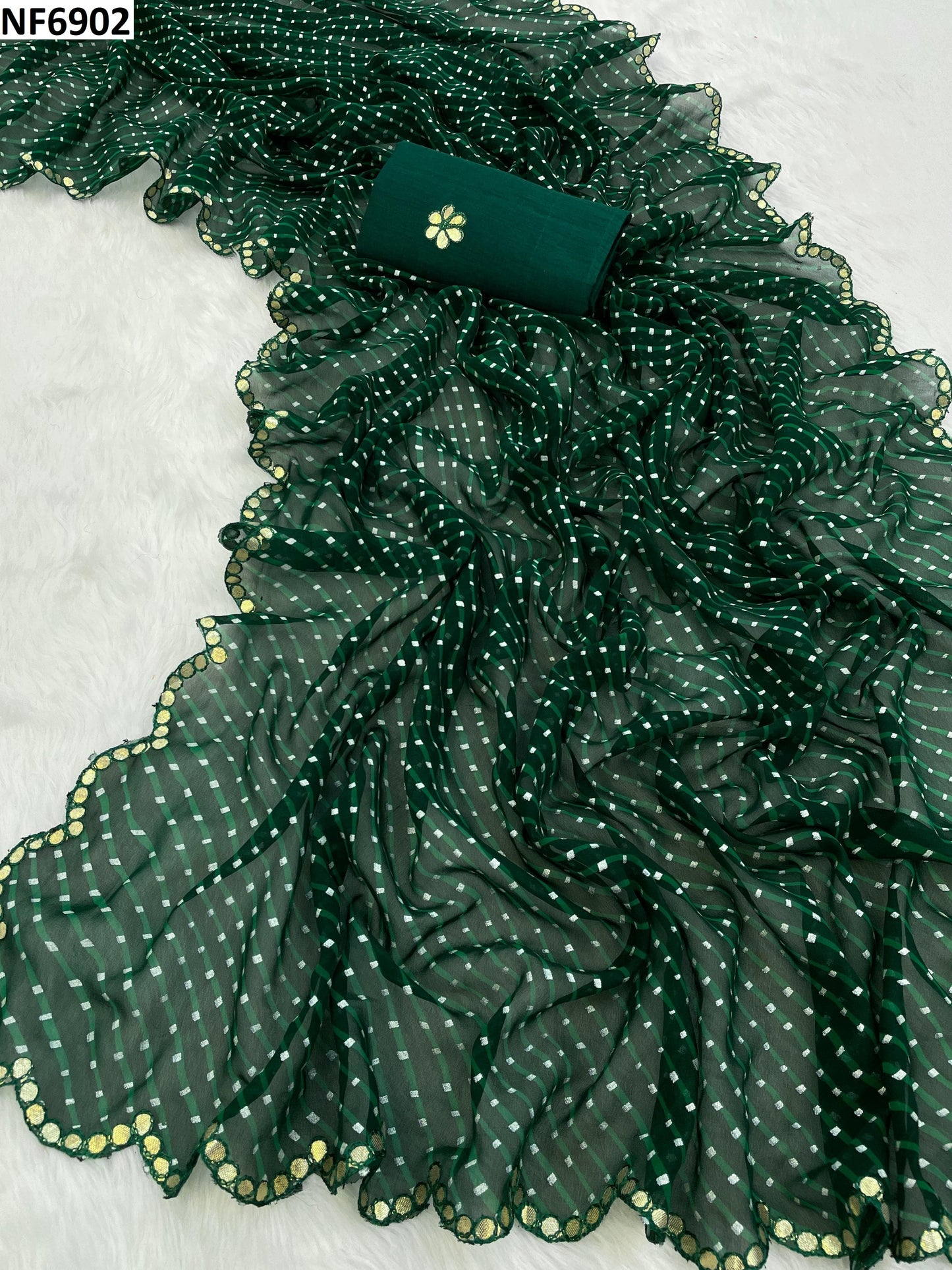 Nf6902 Vmk Georgette Sarees