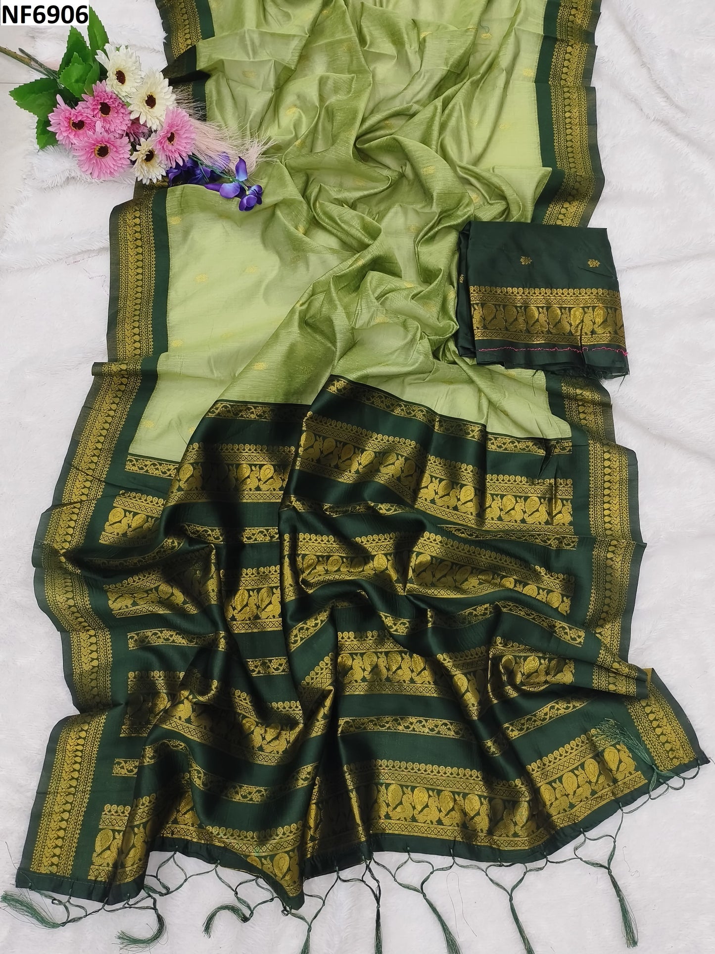 Nf6906 Vmk. Cotton Sarees