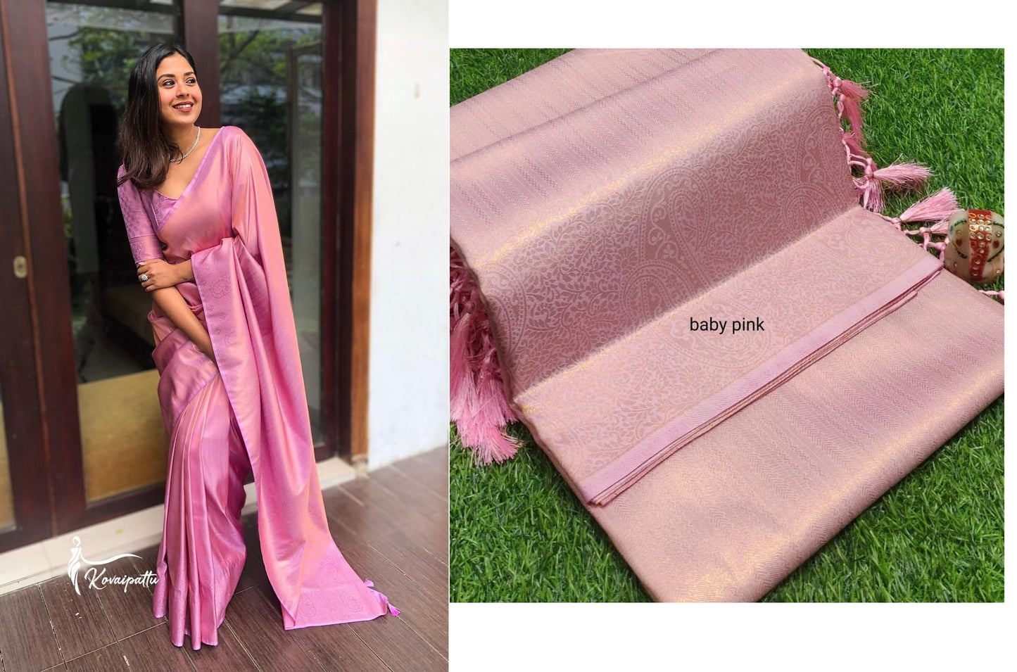 Nf6940 Vmk. Jacquard Sarees